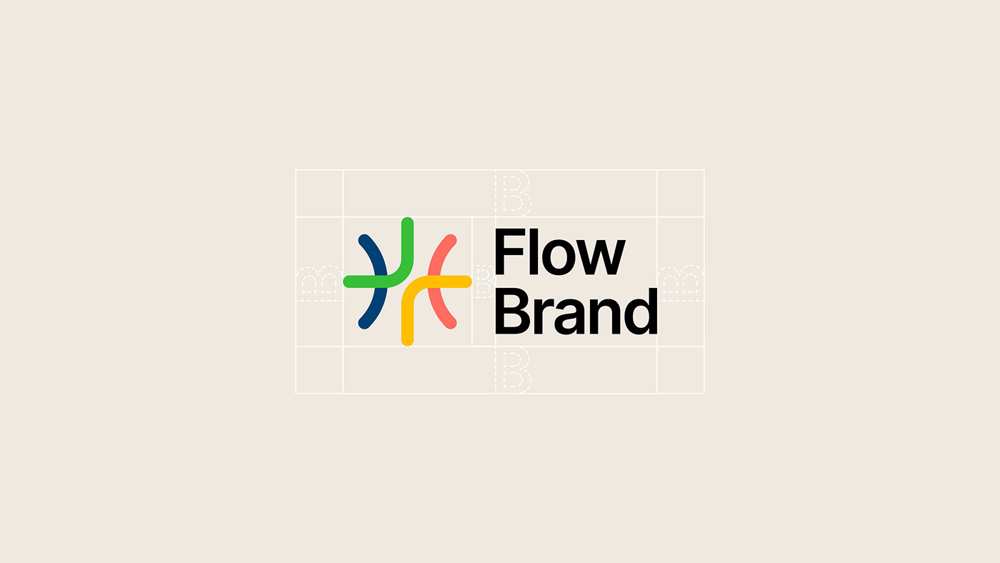 色彩会说话！Flow brand品牌VI视觉